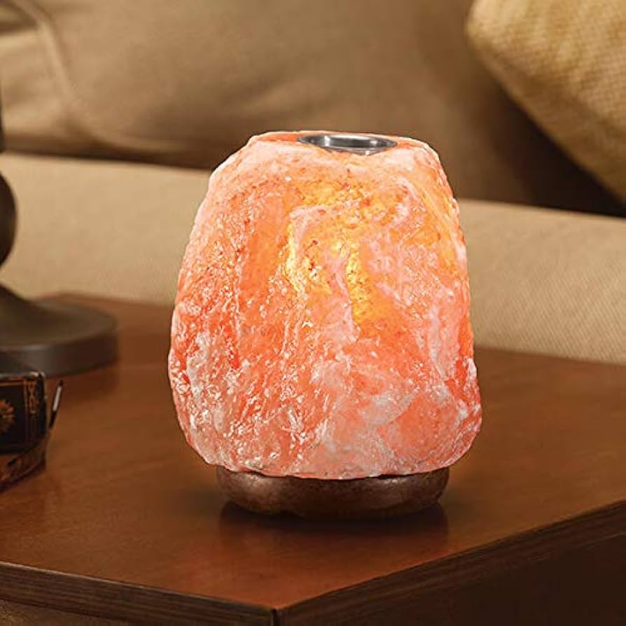 Himalayan Rock Salt Lamp — Electric Aroma Diffuser