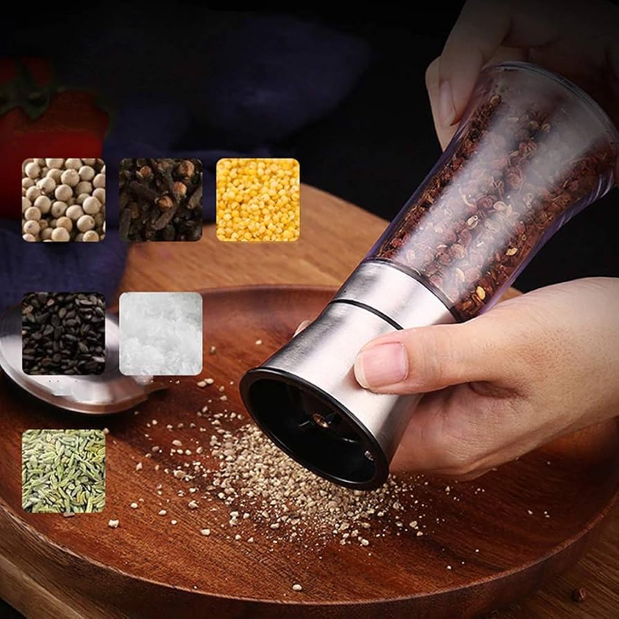 Trendy Spice Mills — Salt & Pepper Grinder