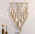 Macramé Wall Hanging — Geometric, 20 cm