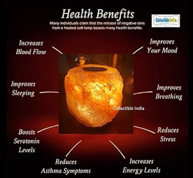 Himalayan Rock Salt Lamp — Electric Aroma Diffuser